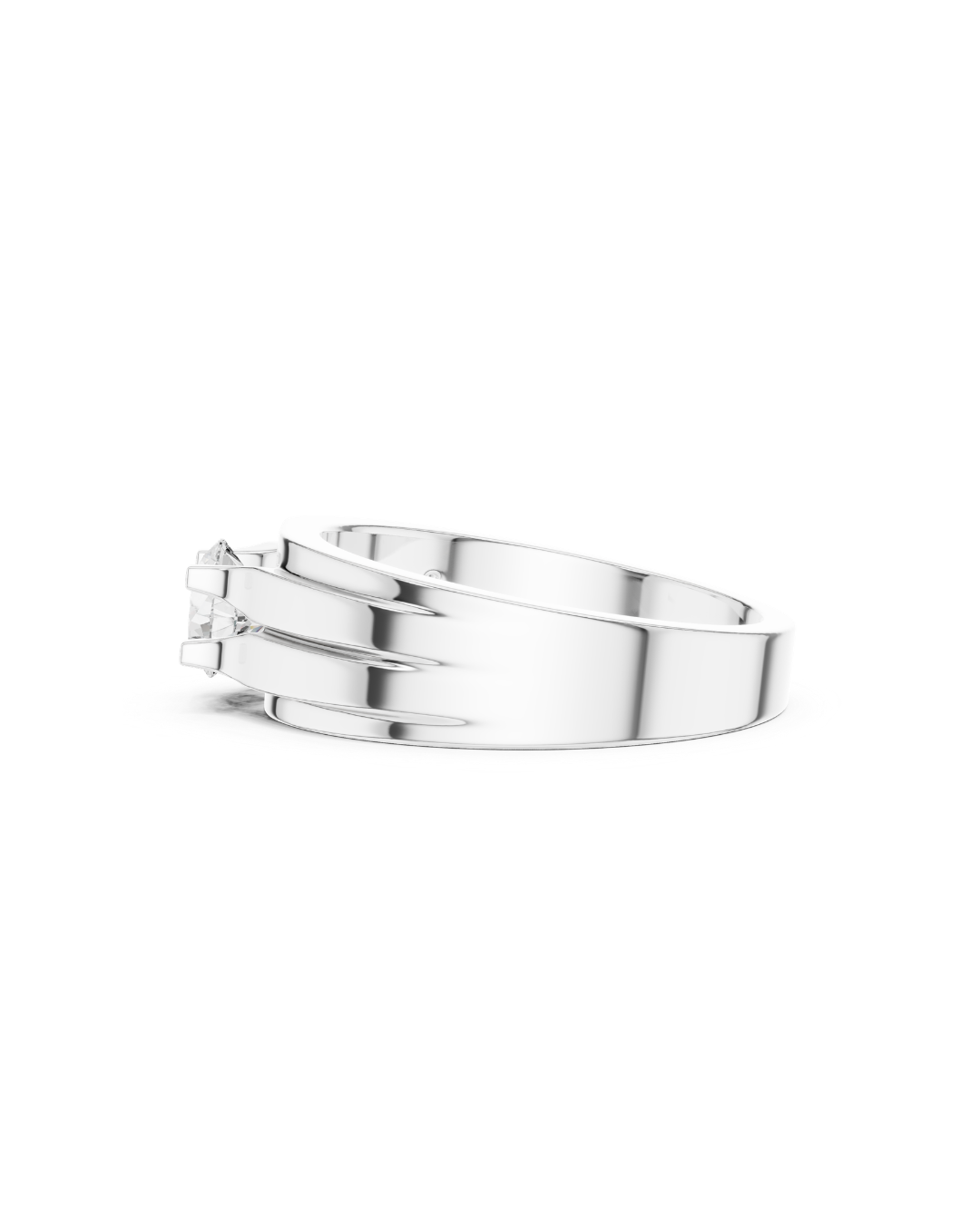 Round Shape 0.91 CT.Diamond Ring