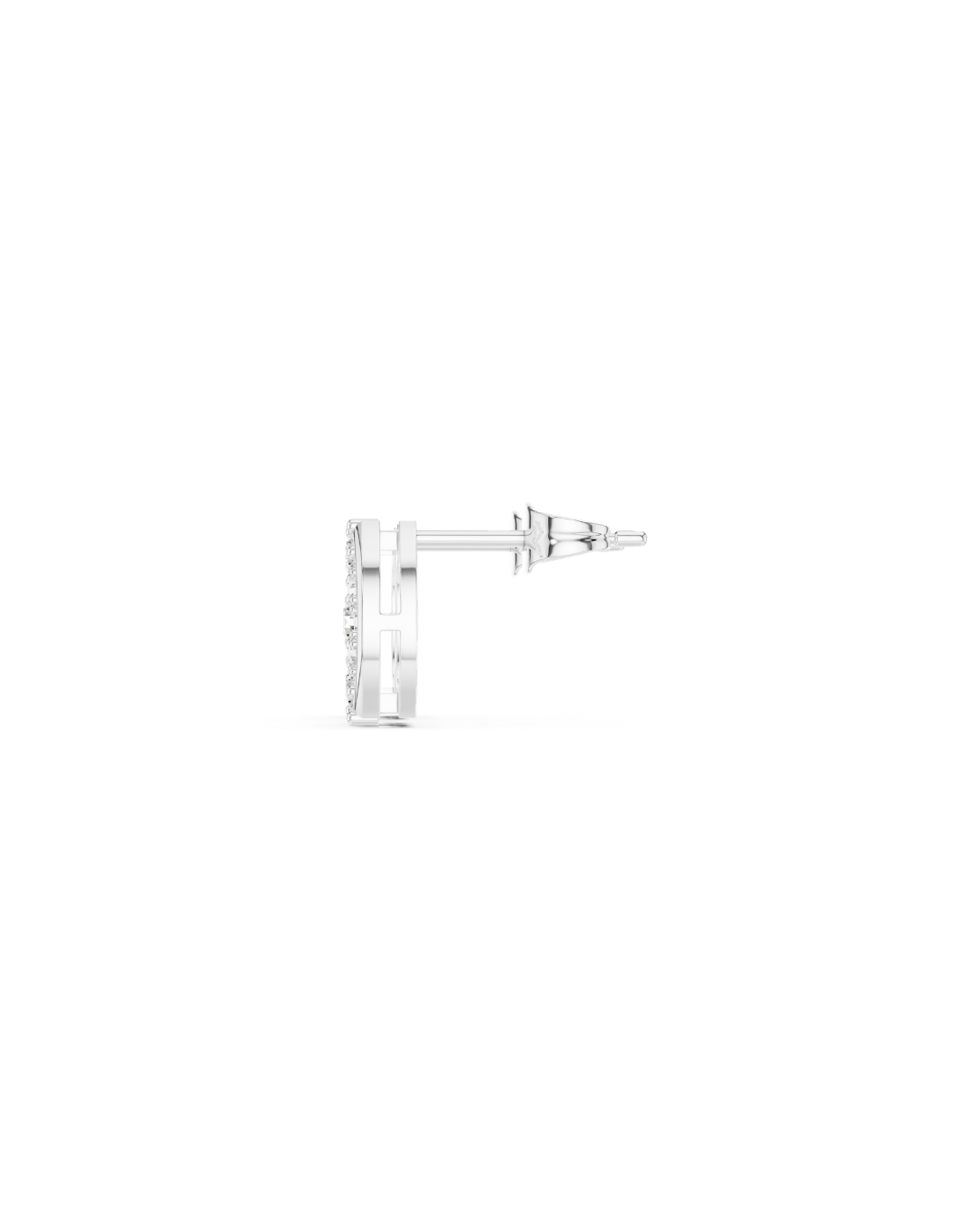 Round Shape 0.45 CT.Diamond Earring