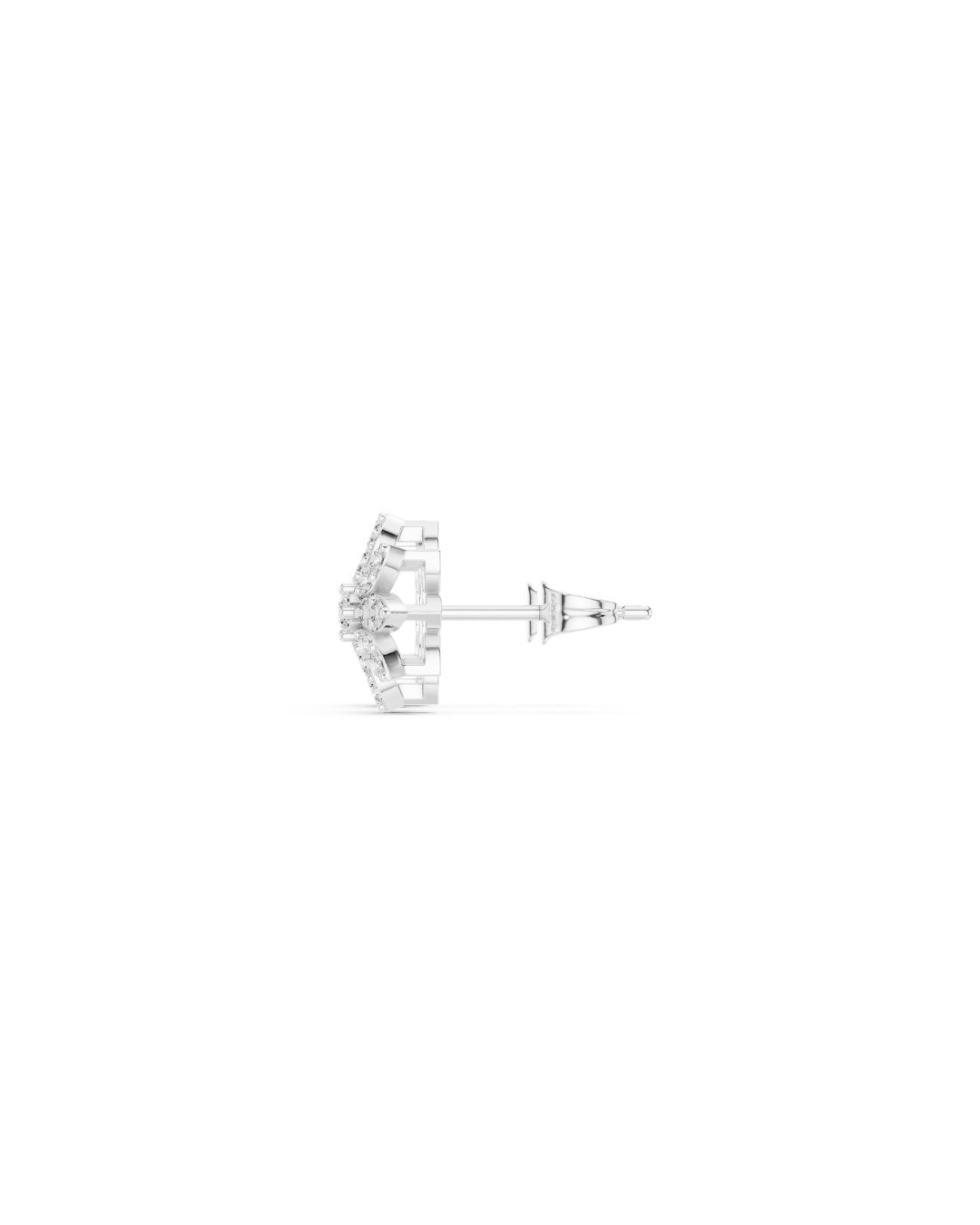 Round Shape 0.47 CT.Diamond Earring