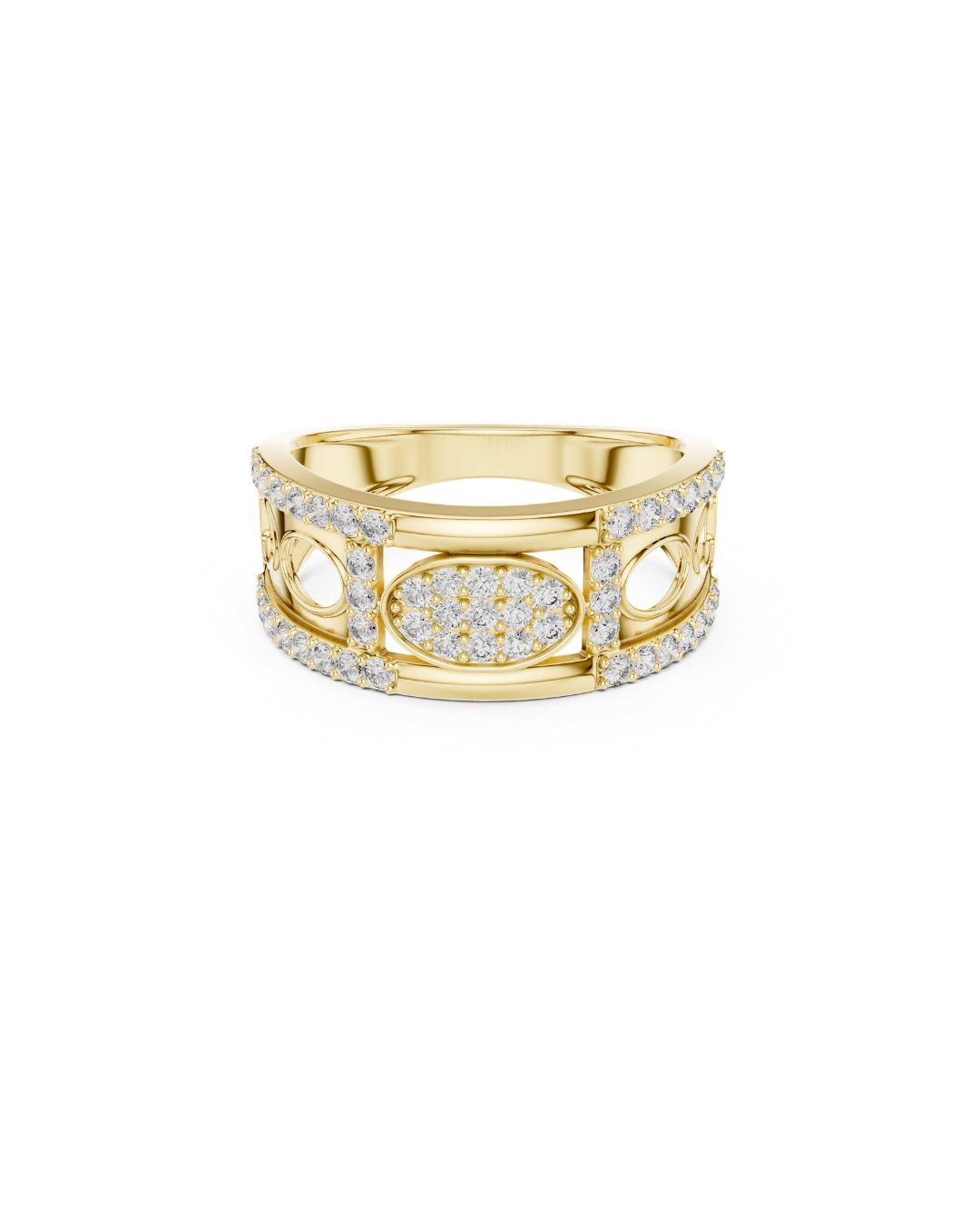 Round Shape 0.60 CT.Diamond Ring