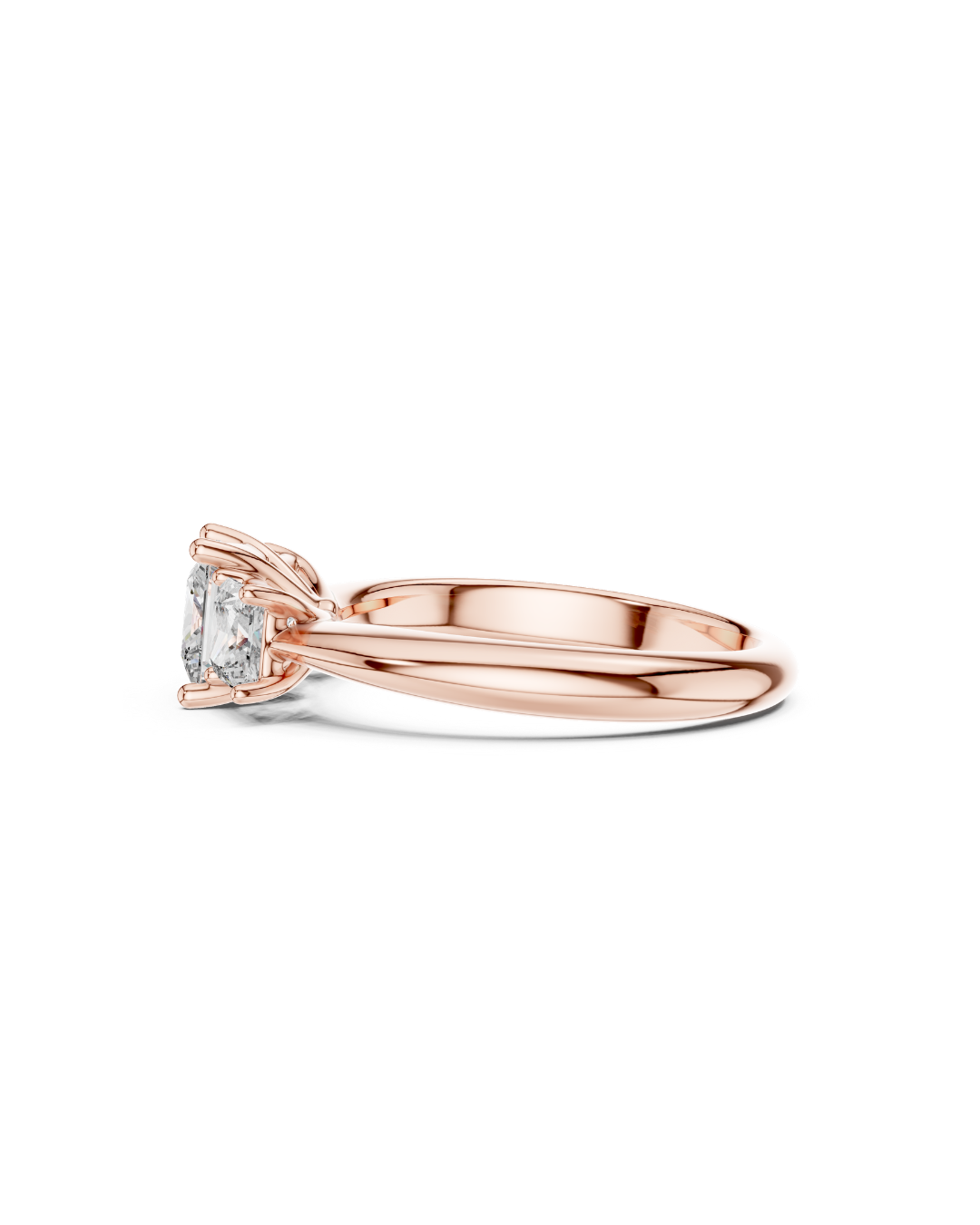 Princess Shape Lab Grown Diamond Ring