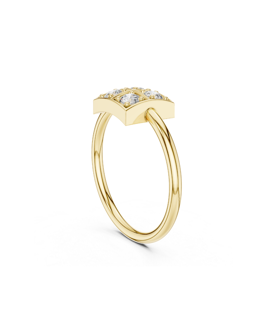 Round Shape Lab Grown Diamond Ring