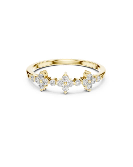 Round Shape Lab Grown Diamond Ring