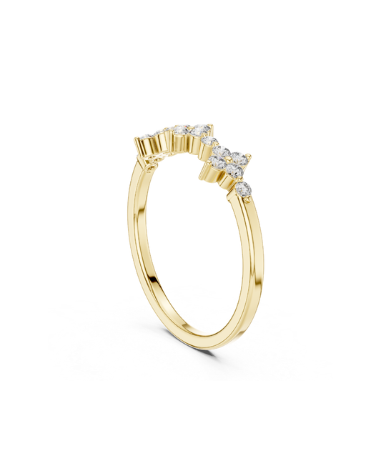 Round Shape Lab Grown Diamond Ring