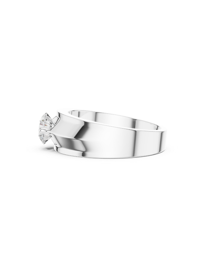 Round Shape 1.03 CT.Diamond Ring