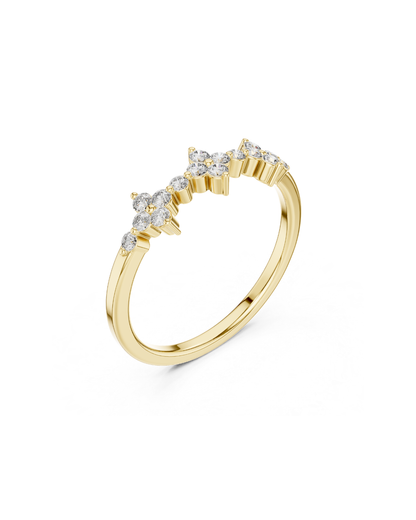 Round Shape Lab Grown Diamond Ring