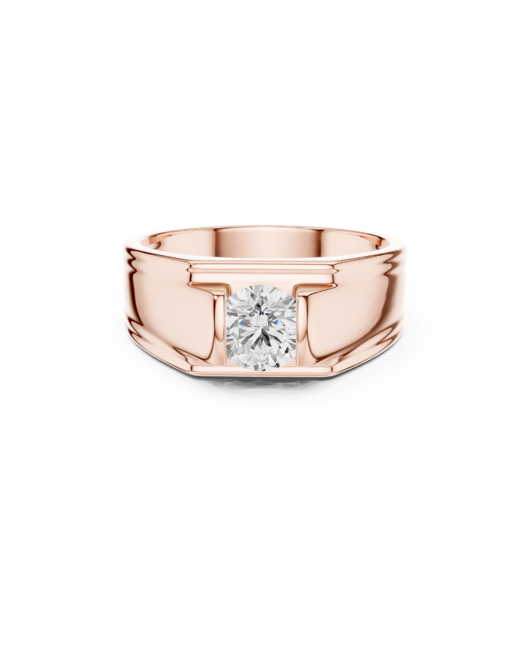 Round Shape 1.04 CT.Diamond Ring