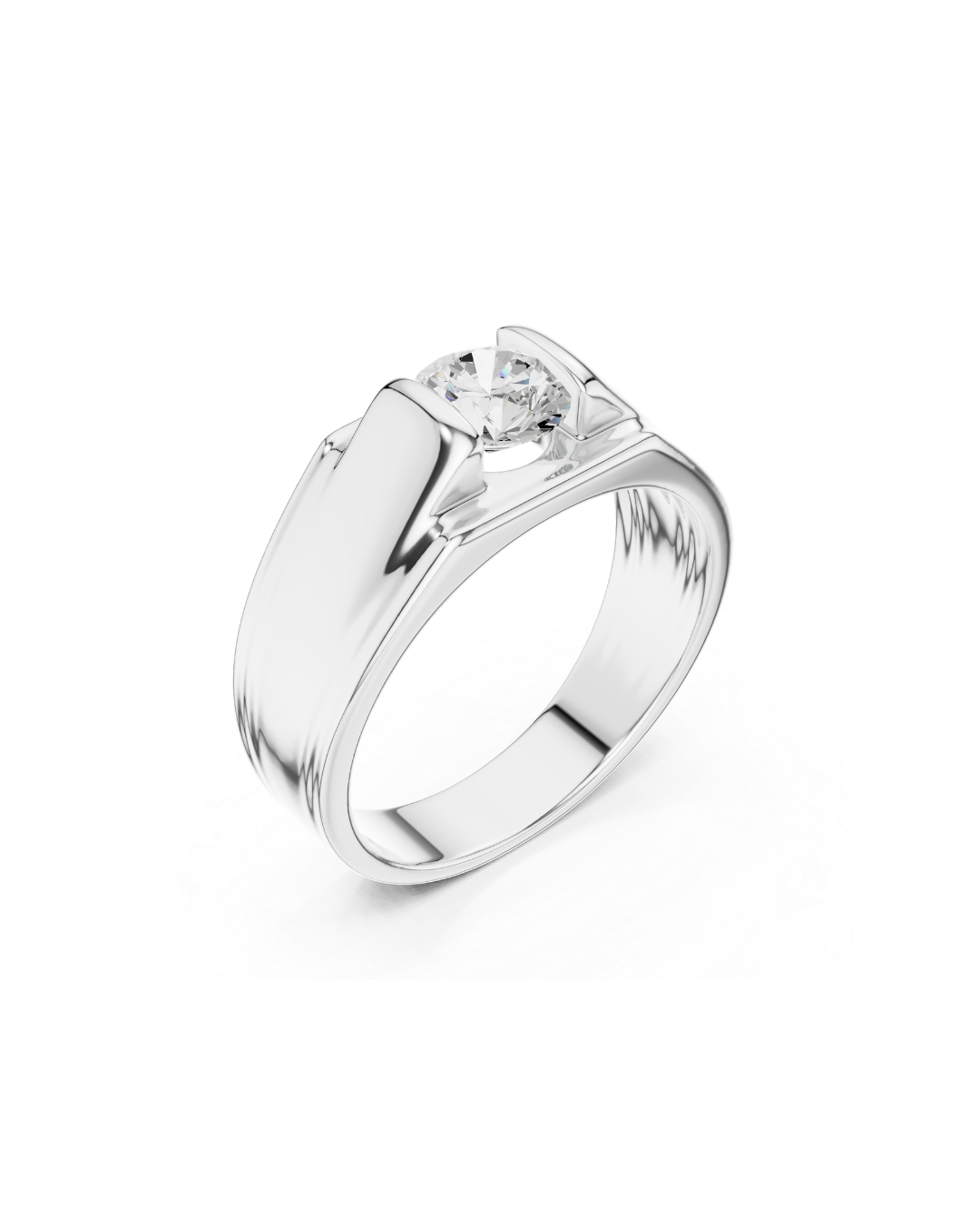 Round Shape 1.04 CT.Diamond Ring