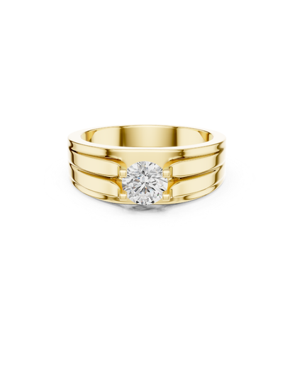 Round Shape 0.91 CT.Diamond Ring