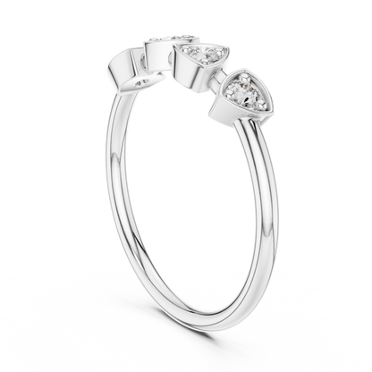 Round Shape Lab Grown Diamond Ring