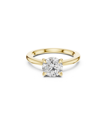 Round Shape Lab Grown Diamond Ring