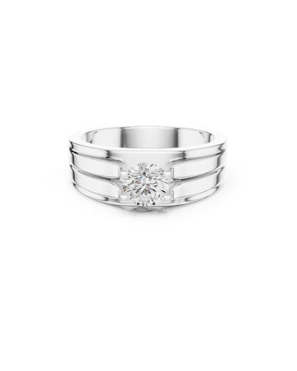 Round Shape 0.91 CT.Diamond Ring