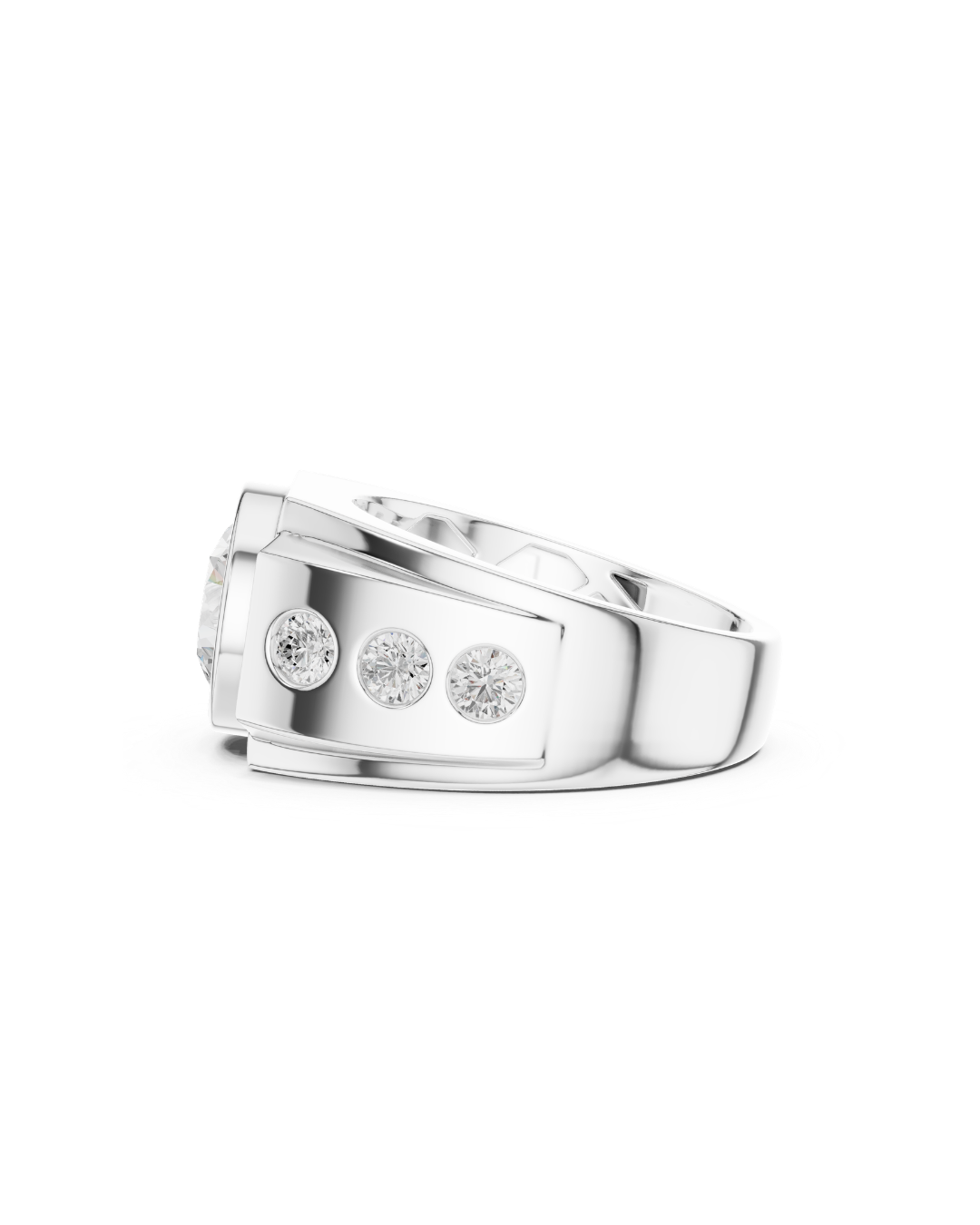 Round Shape 3.00 CT.Diamond Ring