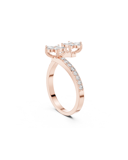 Marquise Shape Lab Grown Diamond Ring