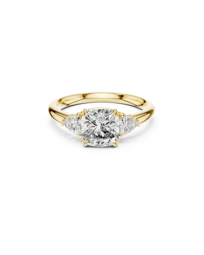 Cushion Shape Lab Grown Diamond Ring