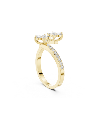 Marquise Shape Lab Grown Diamond Ring