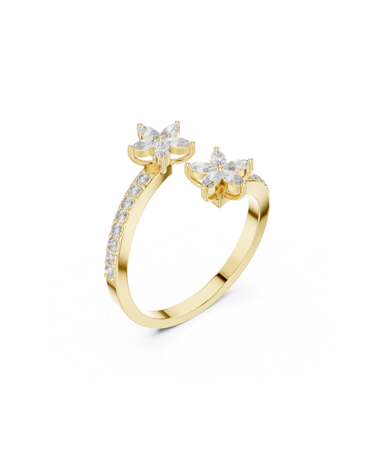 Marquise Shape Lab Grown Diamond Ring