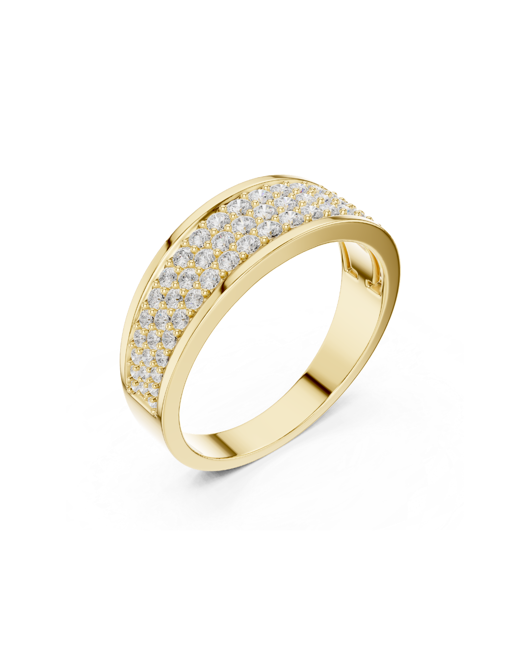 Round Shape 0.95 CT.Diamond Ring