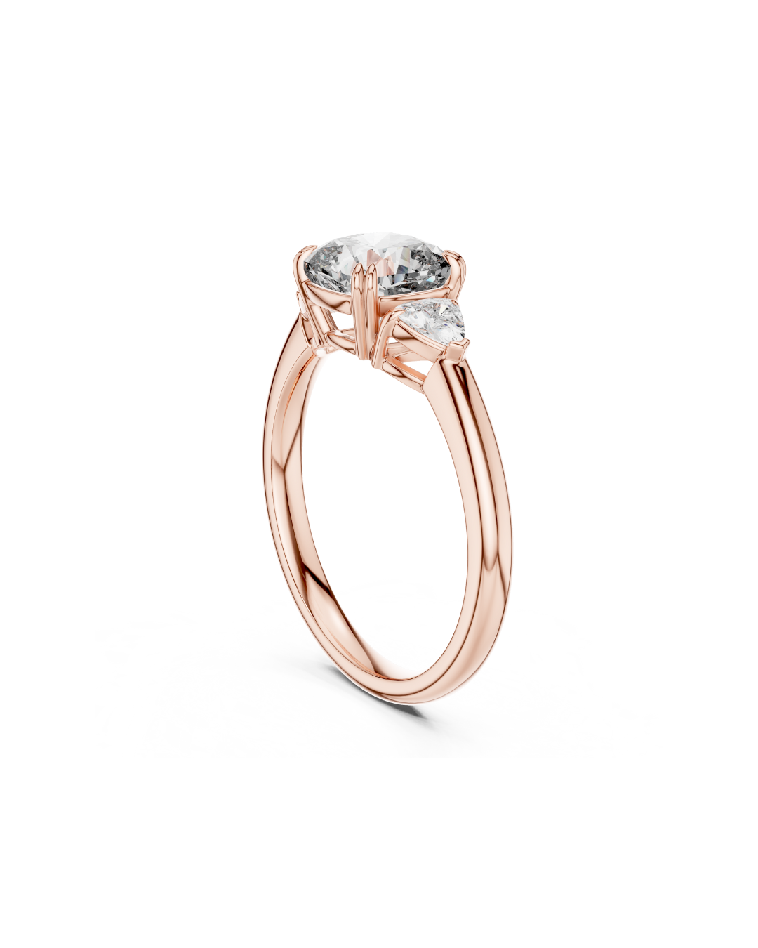 Cushion Shape Lab Grown Diamond Ring