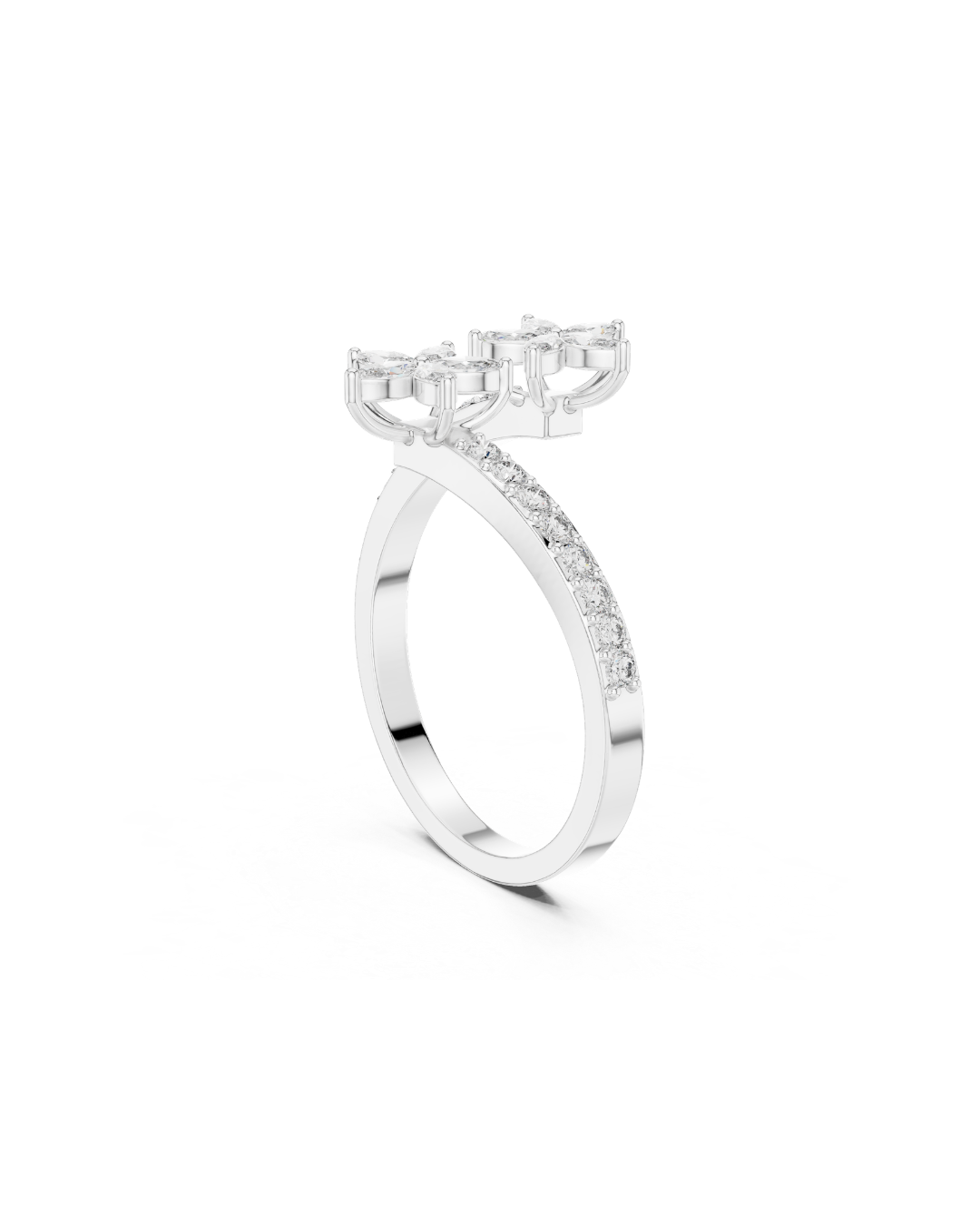 Marquise Shape Lab Grown Diamond Ring