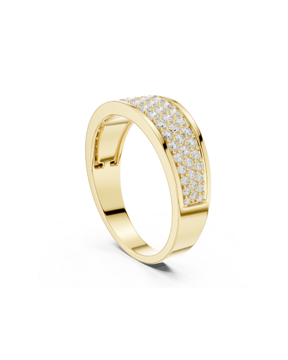 Round Shape 0.95 CT.Diamond Ring