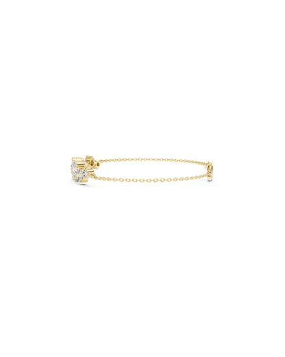 Round Shape Lab Grown Diamond Bracelet