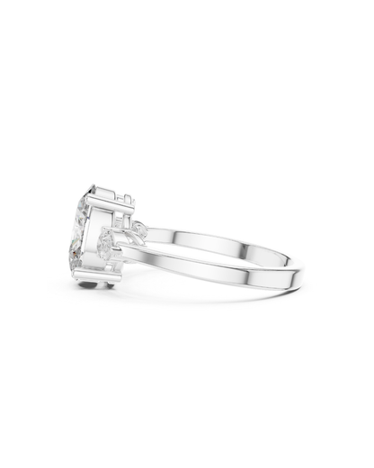 Oval Shape Lab Grown Diamond Ring