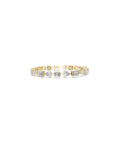 Fancy Mix Shape Lab Grown Diamond Bracelet
