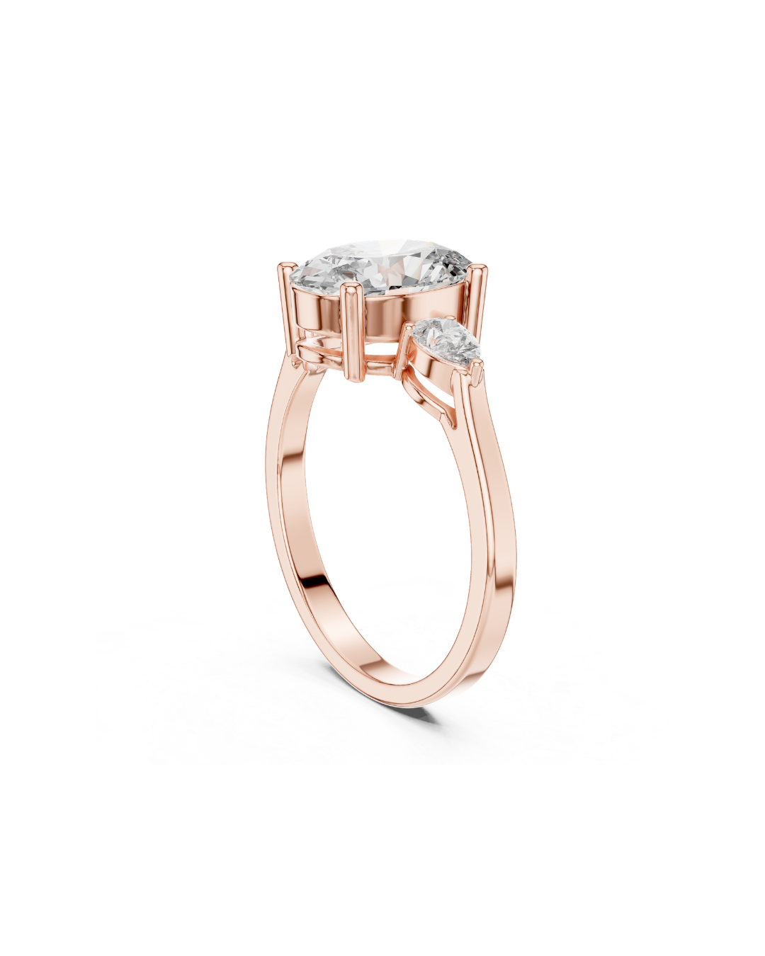 Oval Shape Lab Grown Diamond Ring