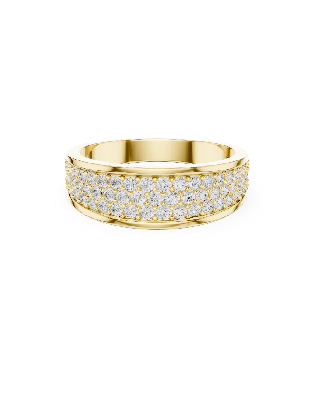 Round Shape 0.95 CT.Diamond Ring