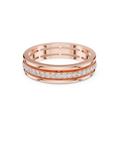 Round Shape Lab Grown Diamond Ring