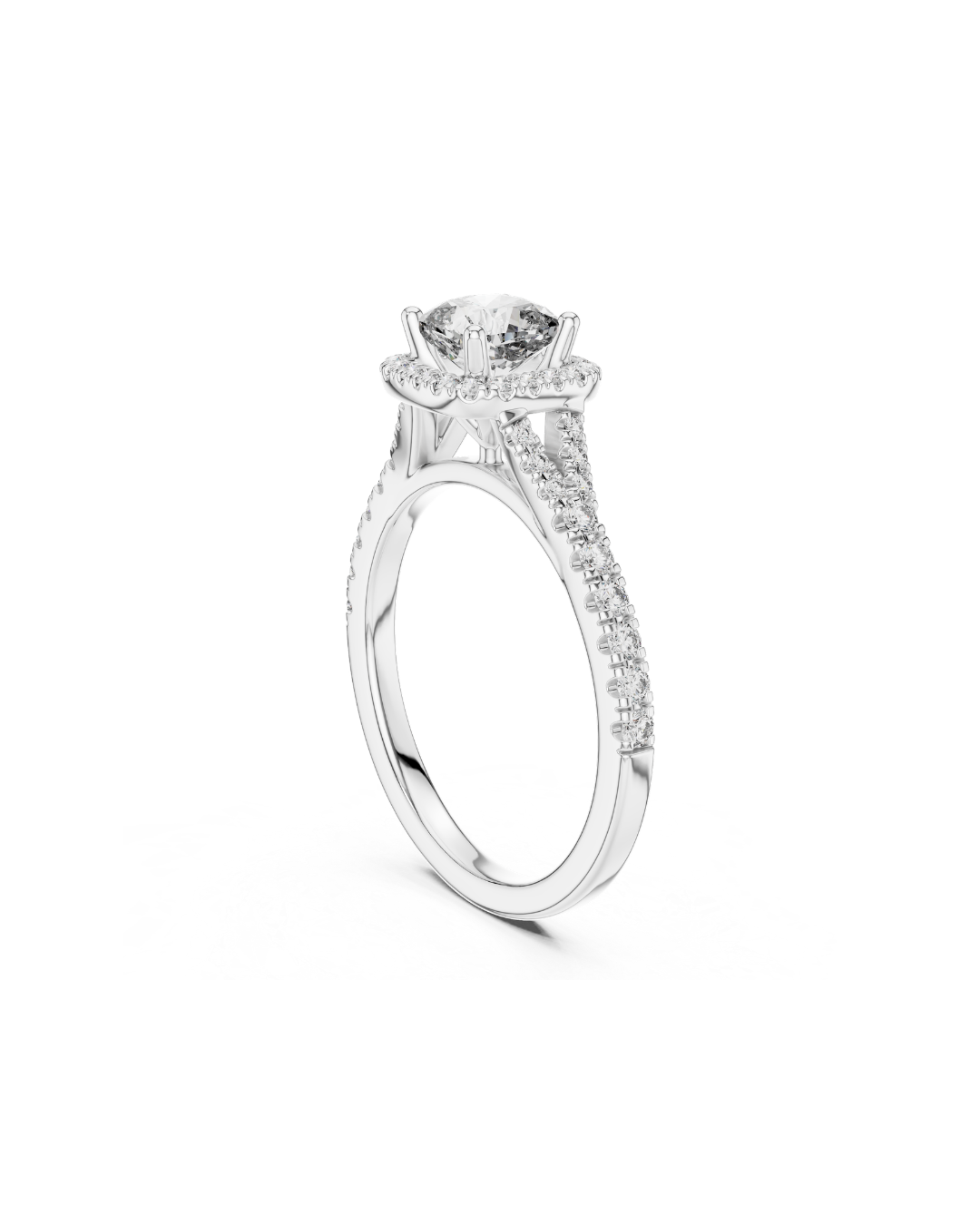 Cushain Shape Lab Grown Diamond Ring
