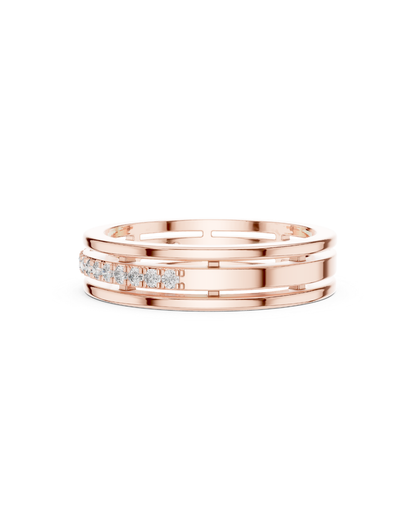 Round Shape Lab Grown Diamond Ring