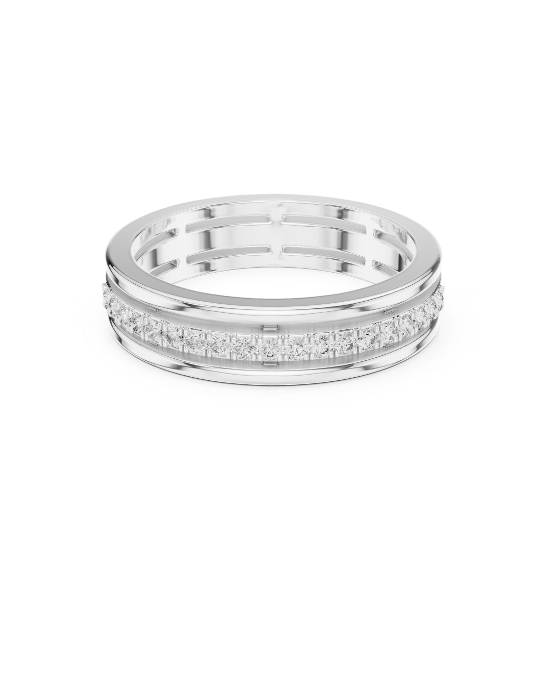 Round Shape Lab Grown Diamond Ring