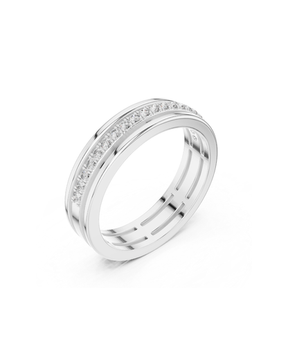 Round Shape Lab Grown Diamond Ring