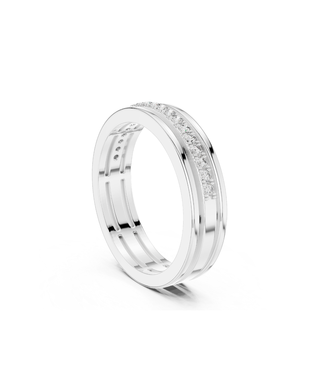 Round Shape Lab Grown Diamond Ring