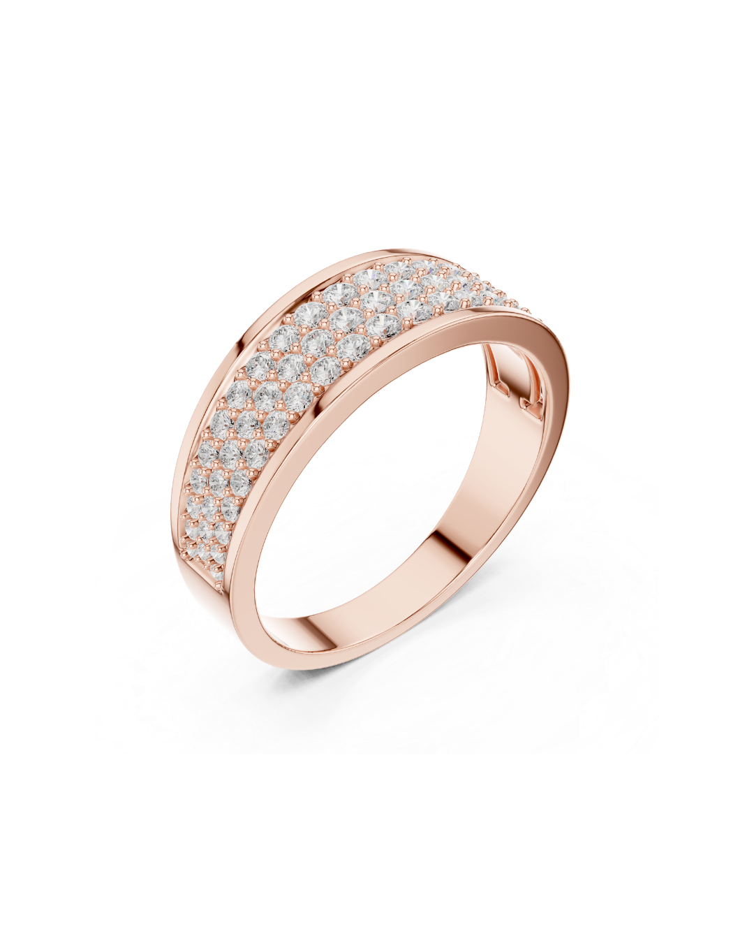 Round Shape 0.95 CT.Diamond Ring