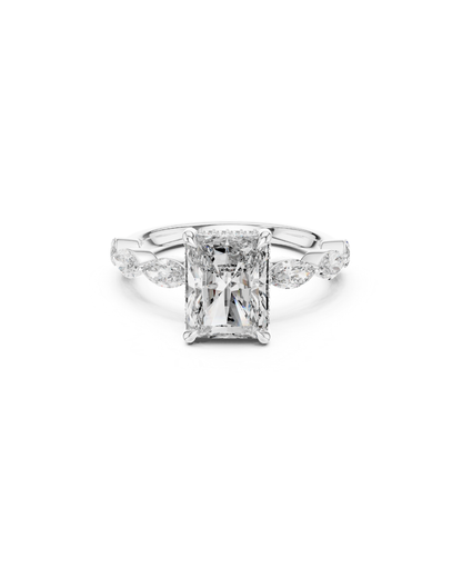 Radiant Shape 3.00 CT.Diamond Ring
