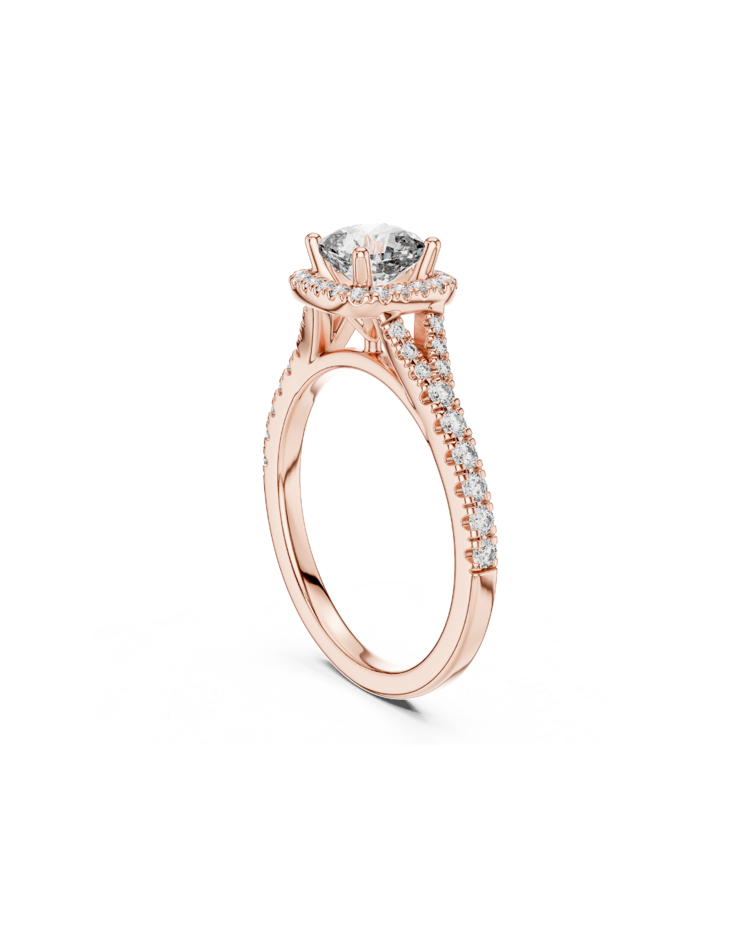 Cushain Shape Lab Grown Diamond Ring