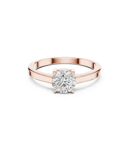 Round Shape Lab Grown Diamond Ring