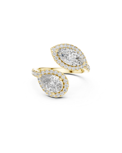 Mix Shape 1.63 CT.Diamond Ring
