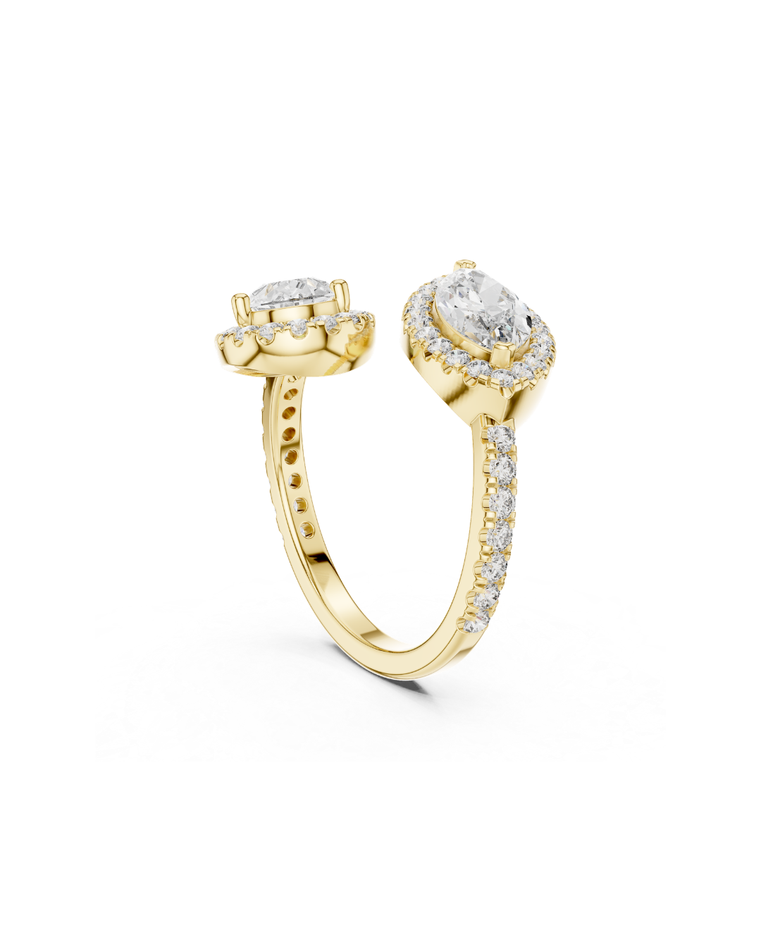 Mix Shape 1.63 CT.Diamond Ring