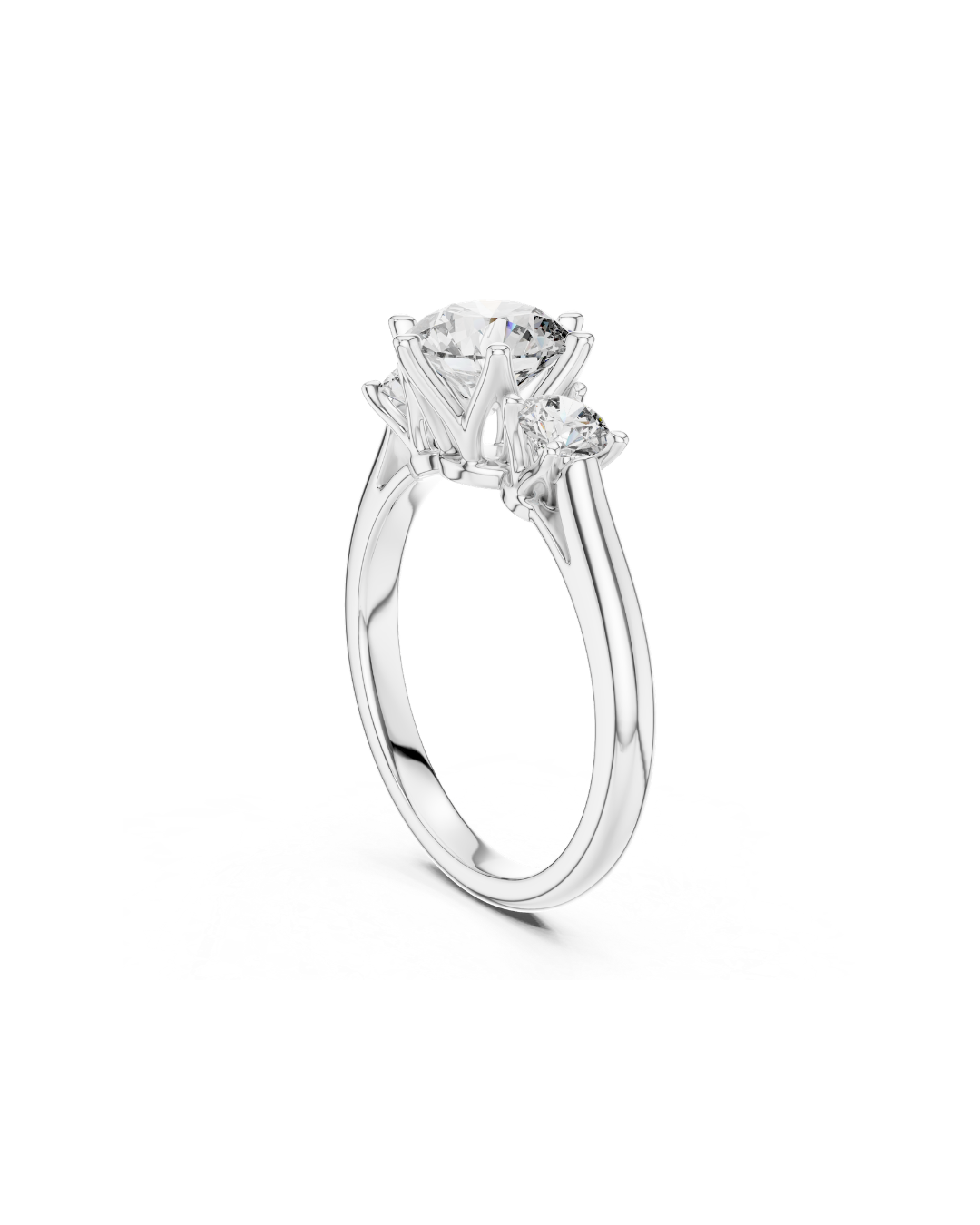 Round Shape Lab Grown Diamond Ring