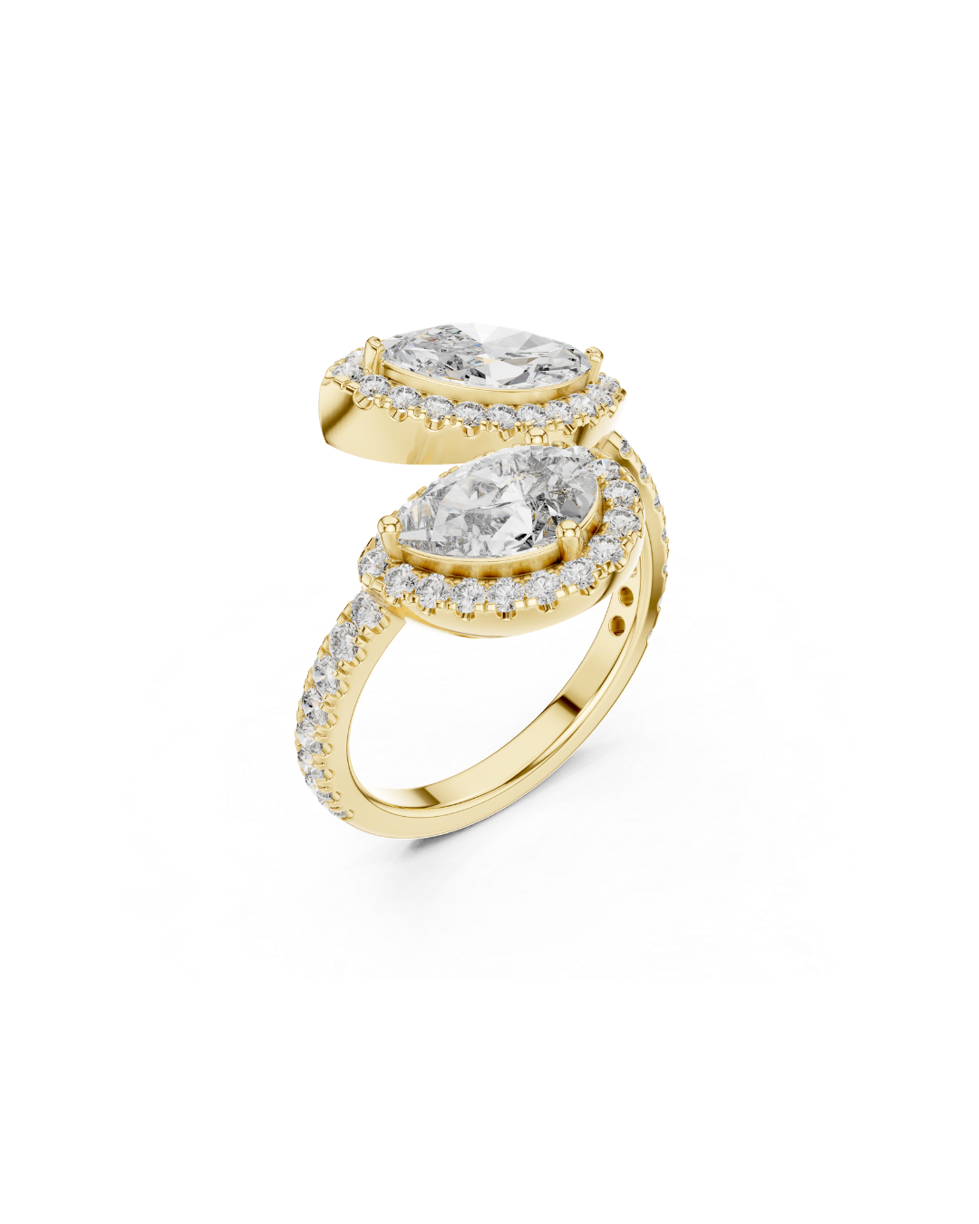 Mix Shape 1.63 CT.Diamond Ring