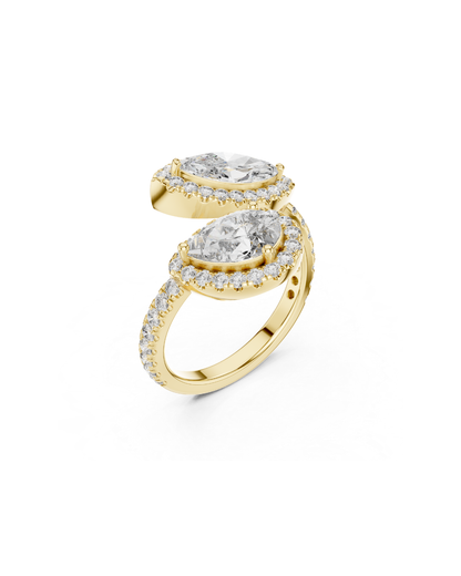 Mix Shape 1.63 CT.Diamond Ring