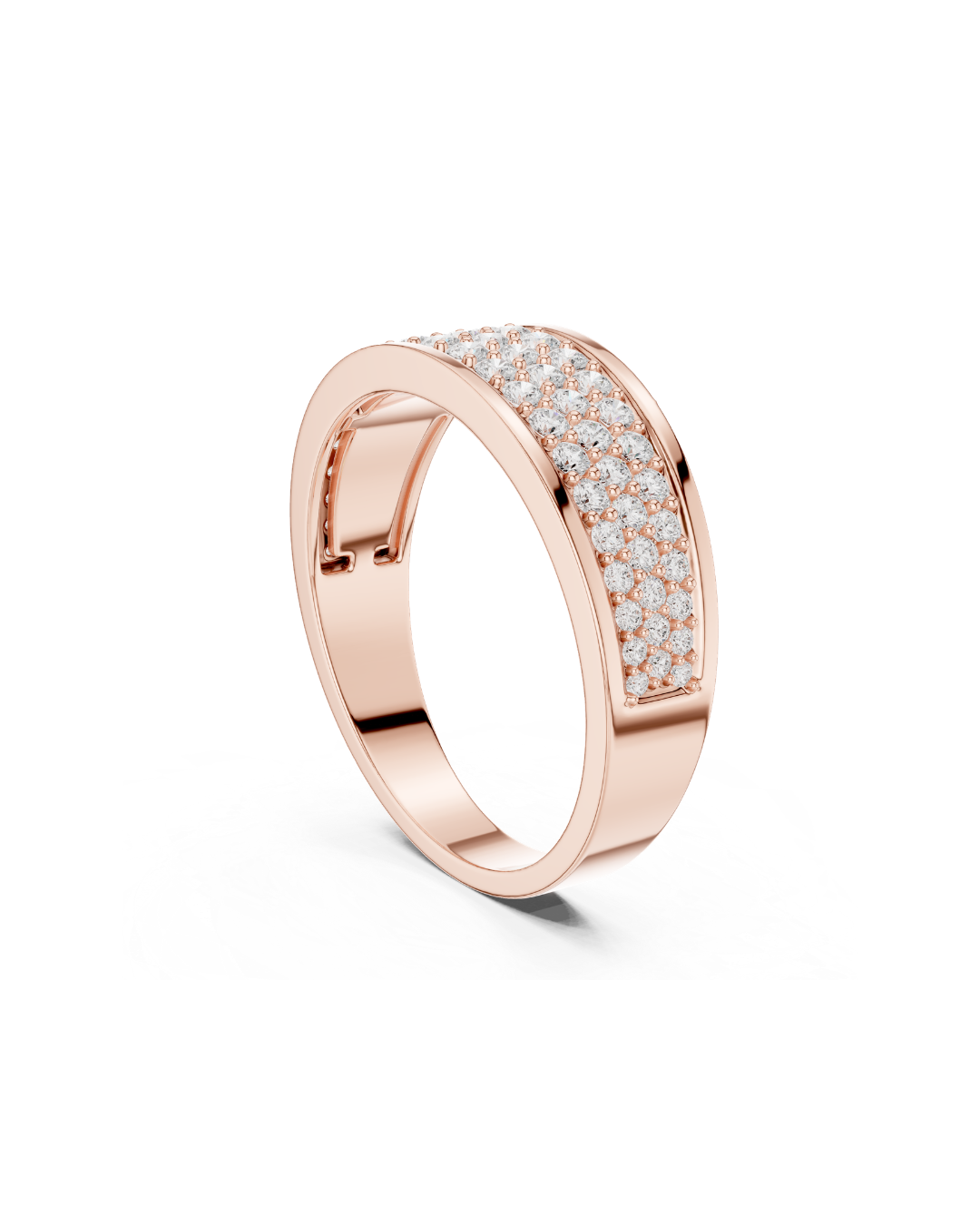 Round Shape 0.95 CT.Diamond Ring