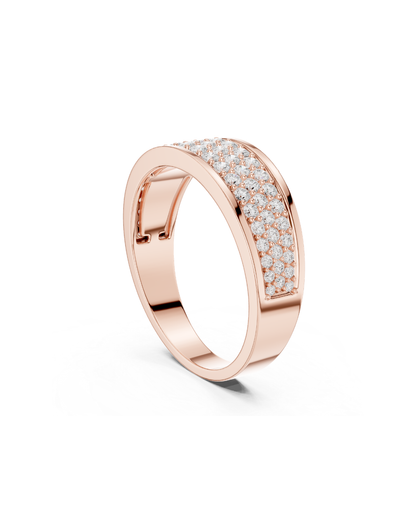 Round Shape 0.95 CT.Diamond Ring