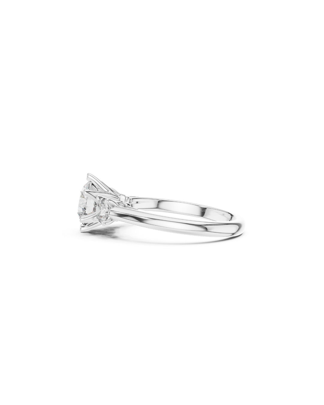 Round Shape Lab Grown Diamond Ring