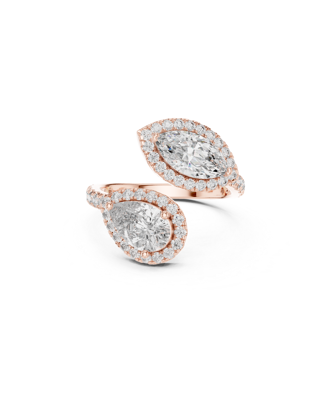 Mix Shape 1.63 CT.Diamond Ring