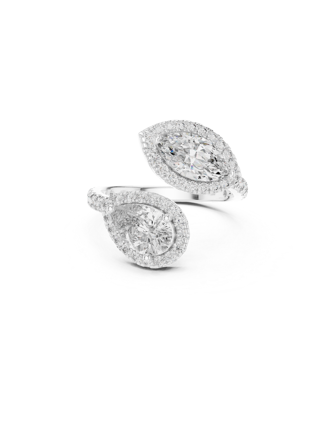 Mix Shape 1.63 CT.Diamond Ring